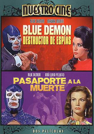 Blue Demon Destructor de Espias/Pasaporte a la Muerte cover art