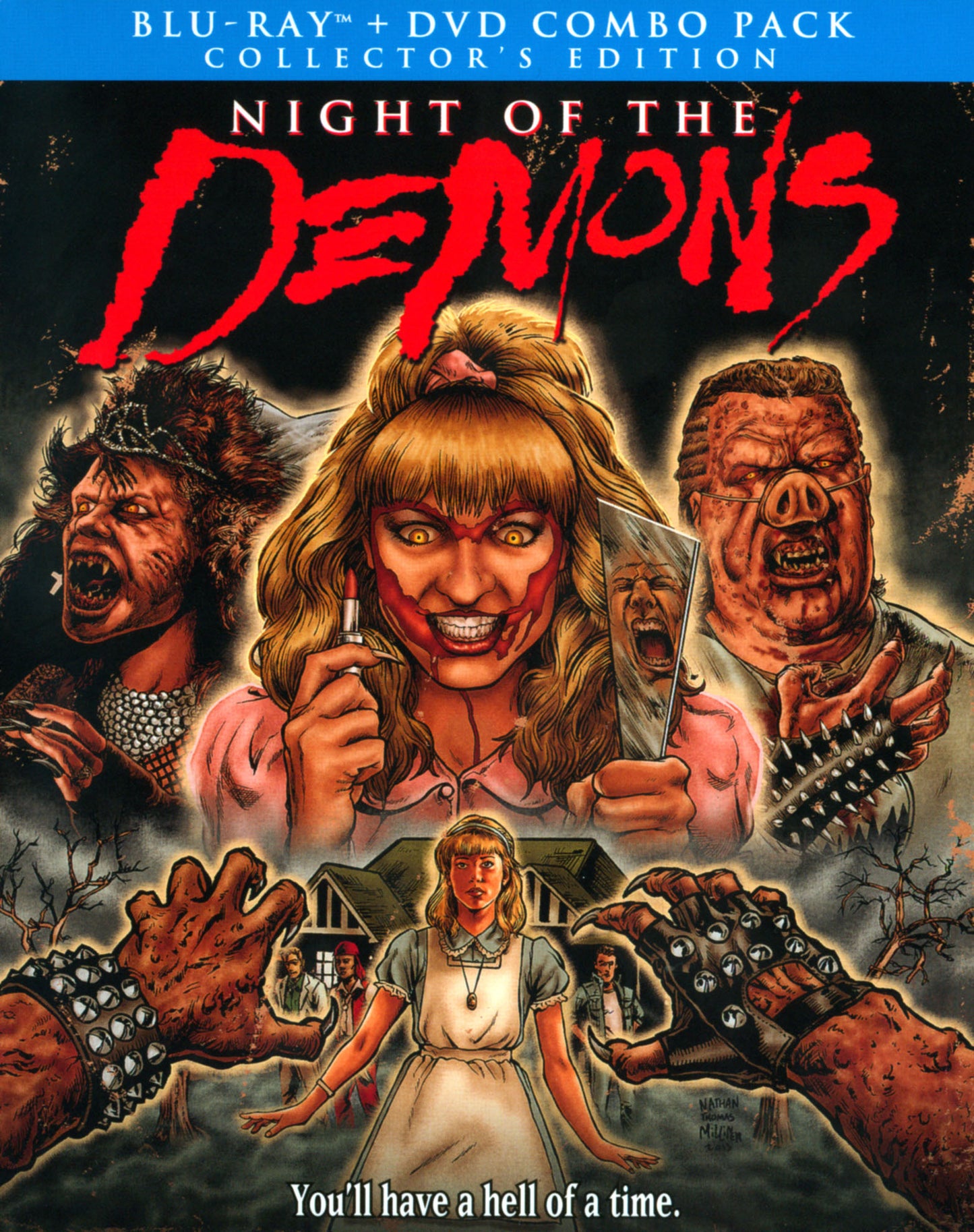 Night of the Demons [2 Discs] [DVD/Blu-ray] cover art
