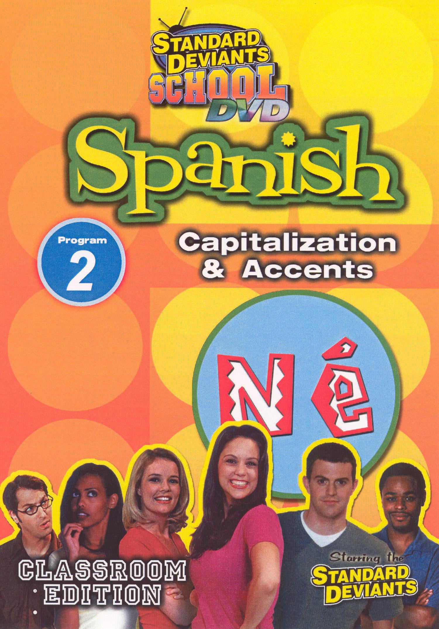 Standard Deviants School: Spanish, Vol. 2 - Capitalization & Accents cover art