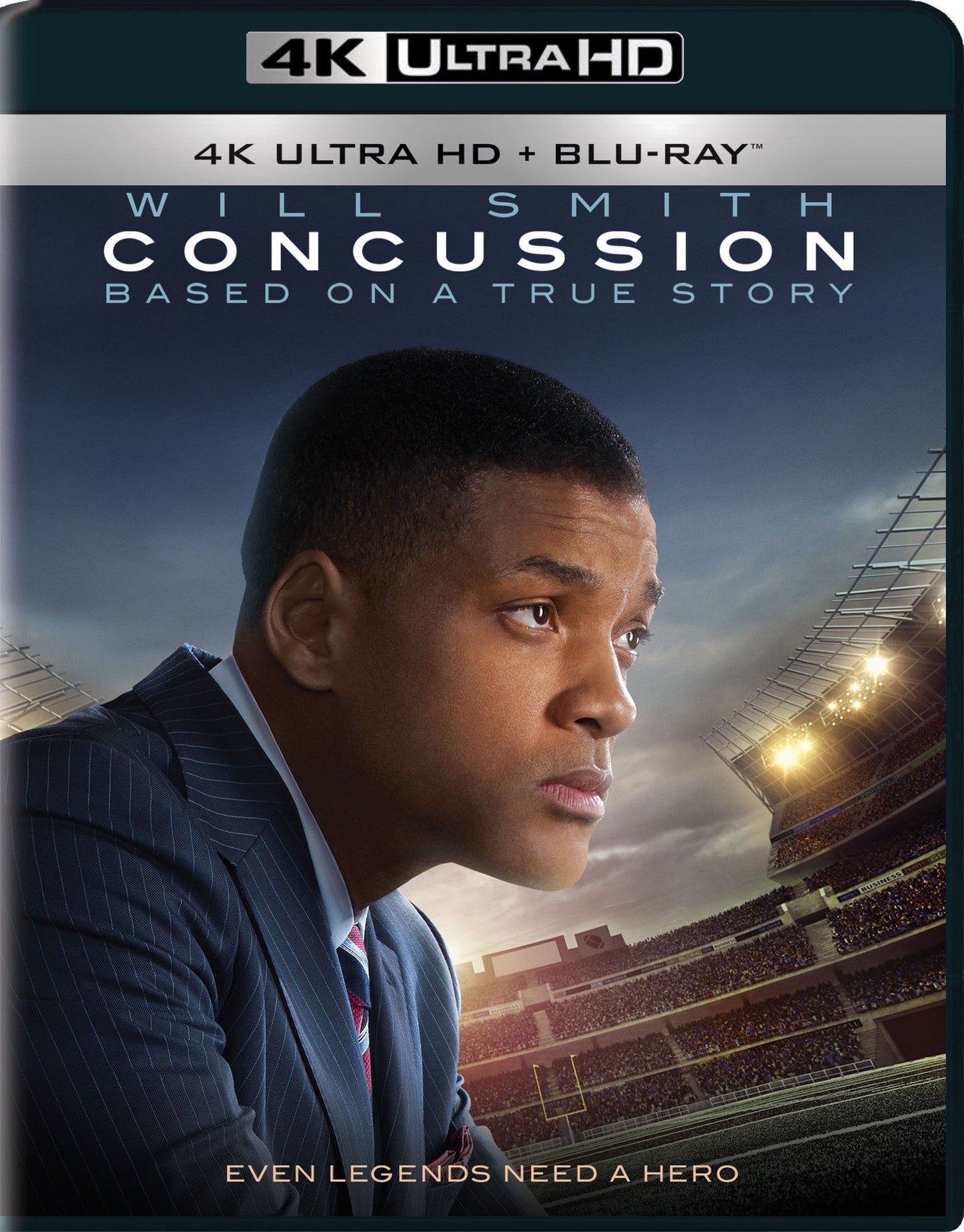 Concussion [Includes Digital Copy] [4K Ultra HD Blu-ray] cover art