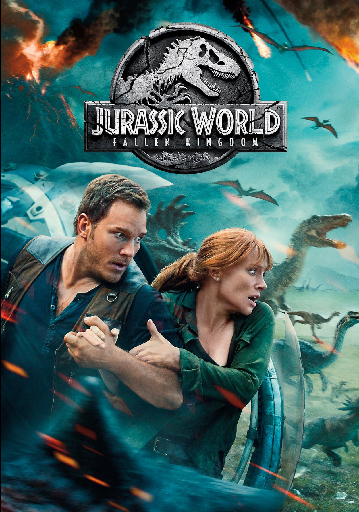 Jurassic World: Fallen Kingdom cover art