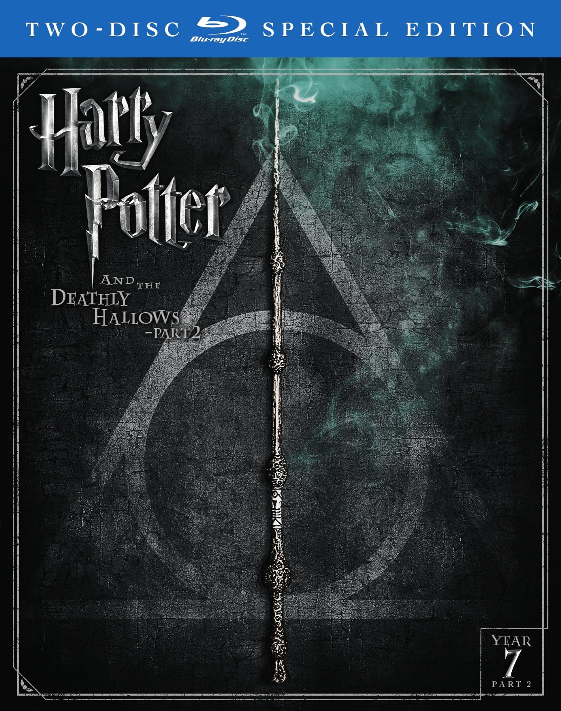 Harry Potter and the Deathly Hallows, Part  2 [Blu-ray] cover art