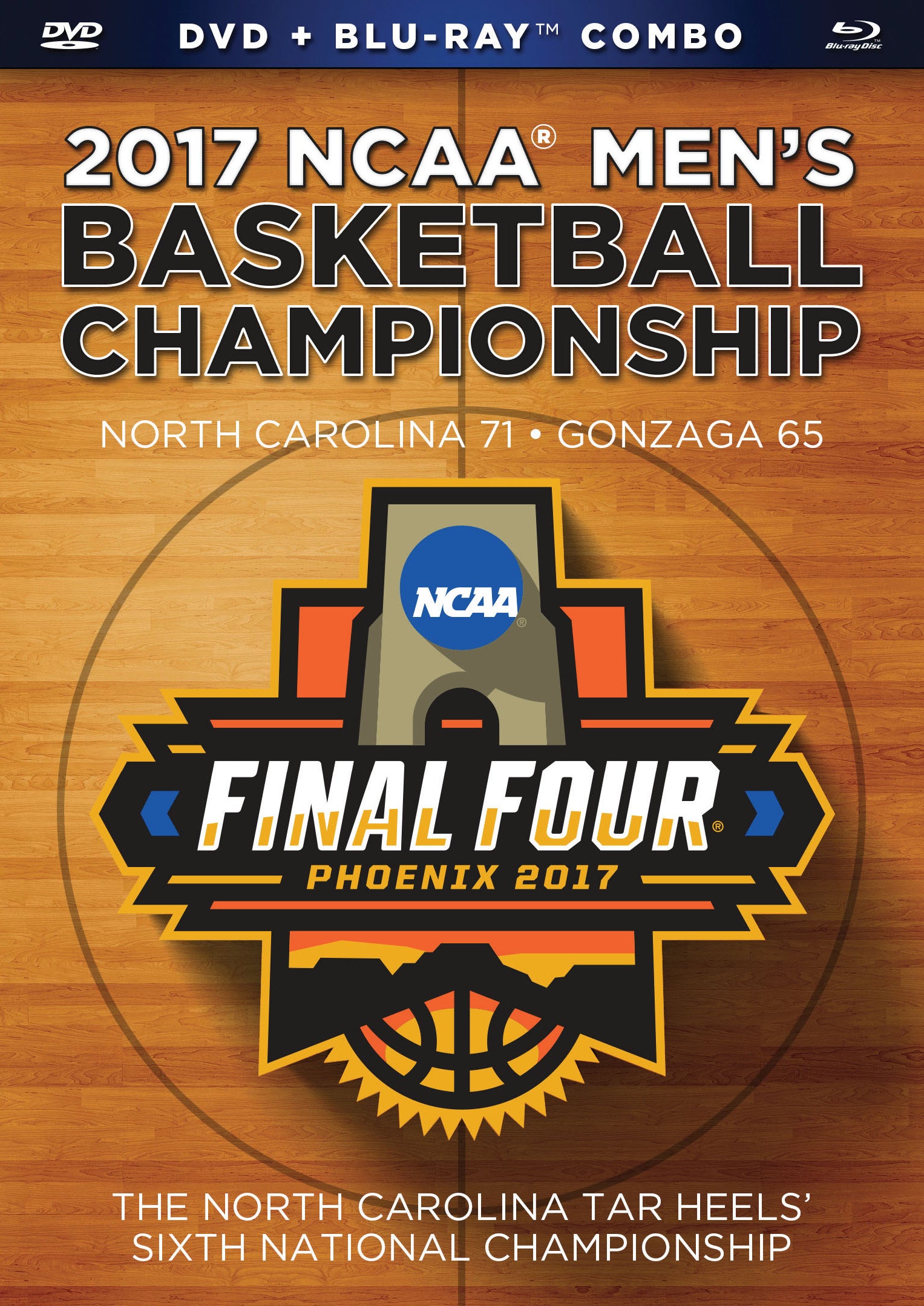 2017 NCAA Men's Basketball Championship [Blu-ray/DVD] cover art