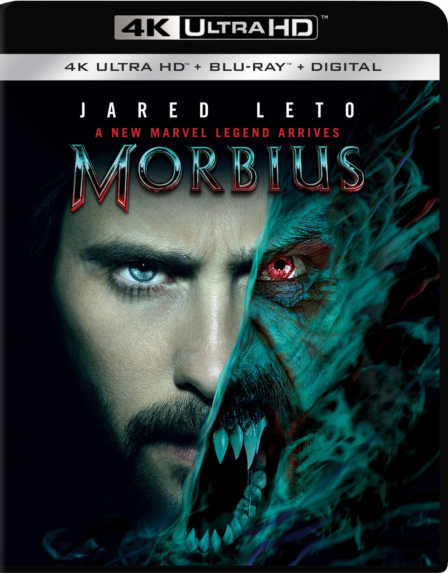 Morbius [Includes Digital Copy] [4K Ultra HD Blu-ray/Blu-ray] cover art