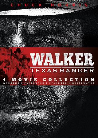 Walker, Texas Ranger: Four Movie Collection - Warzone/Flashback/Standoff/Whitewater cover art