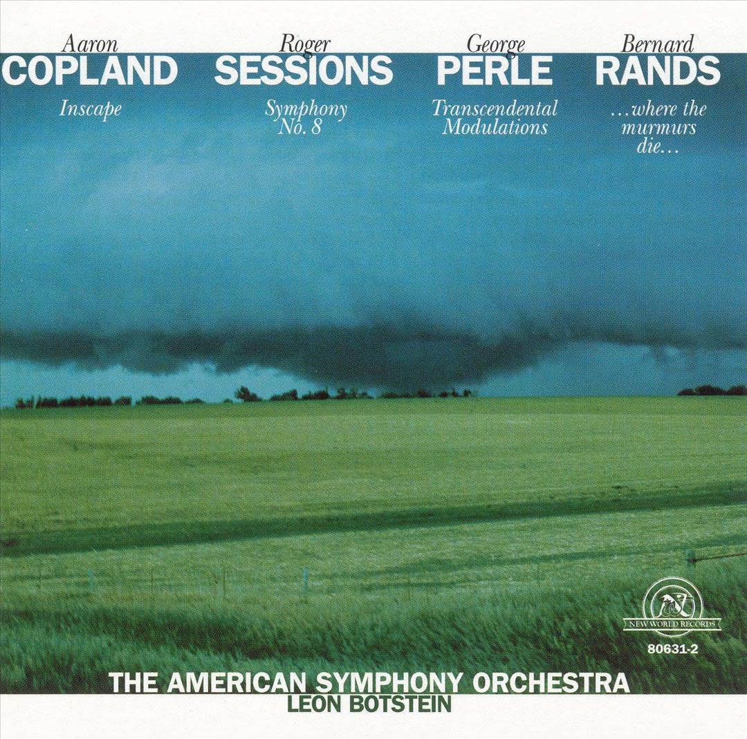 Copland: Inscape; Sessions: Symphony No. 8; Perle: Transcendental Modulations; Rands: Where the Murmurs Die cover art