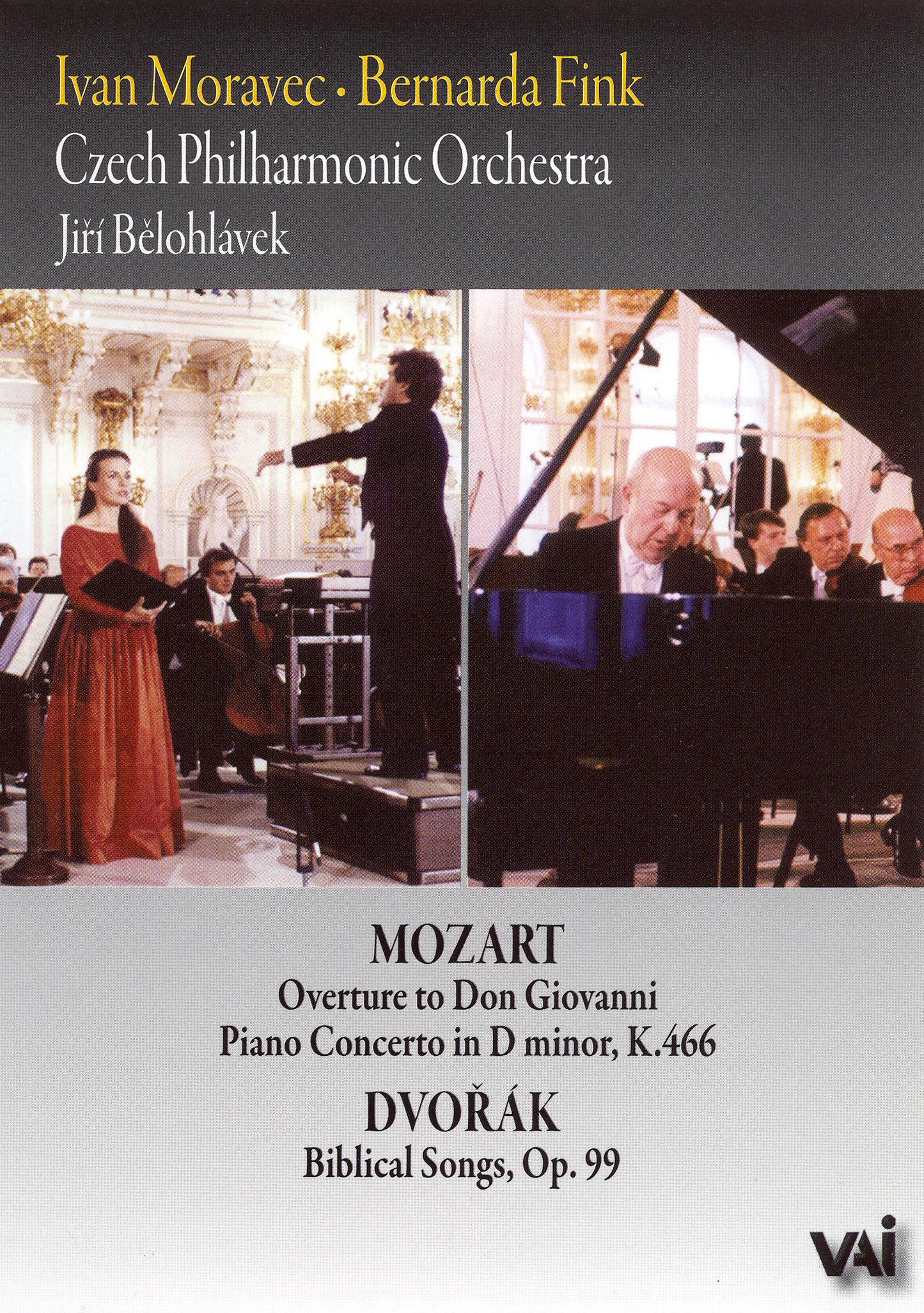Wolfgang Amadeus Mozart / Antonin Dvorak - Don Giovanni, Biblical Songs cover art