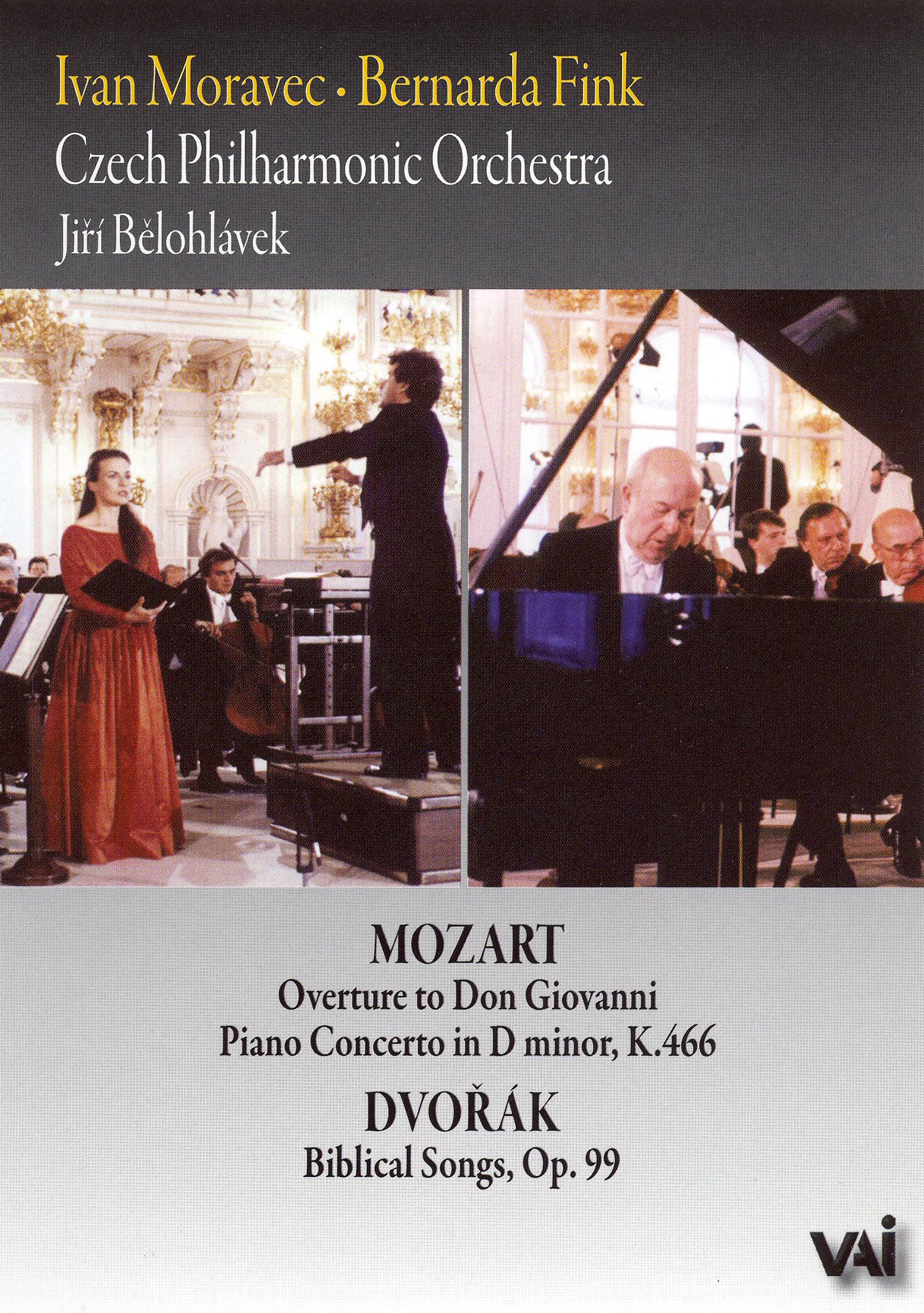 Wolfgang Amadeus Mozart / Antonin Dvorak - Don Giovanni, Biblical Songs cover art
