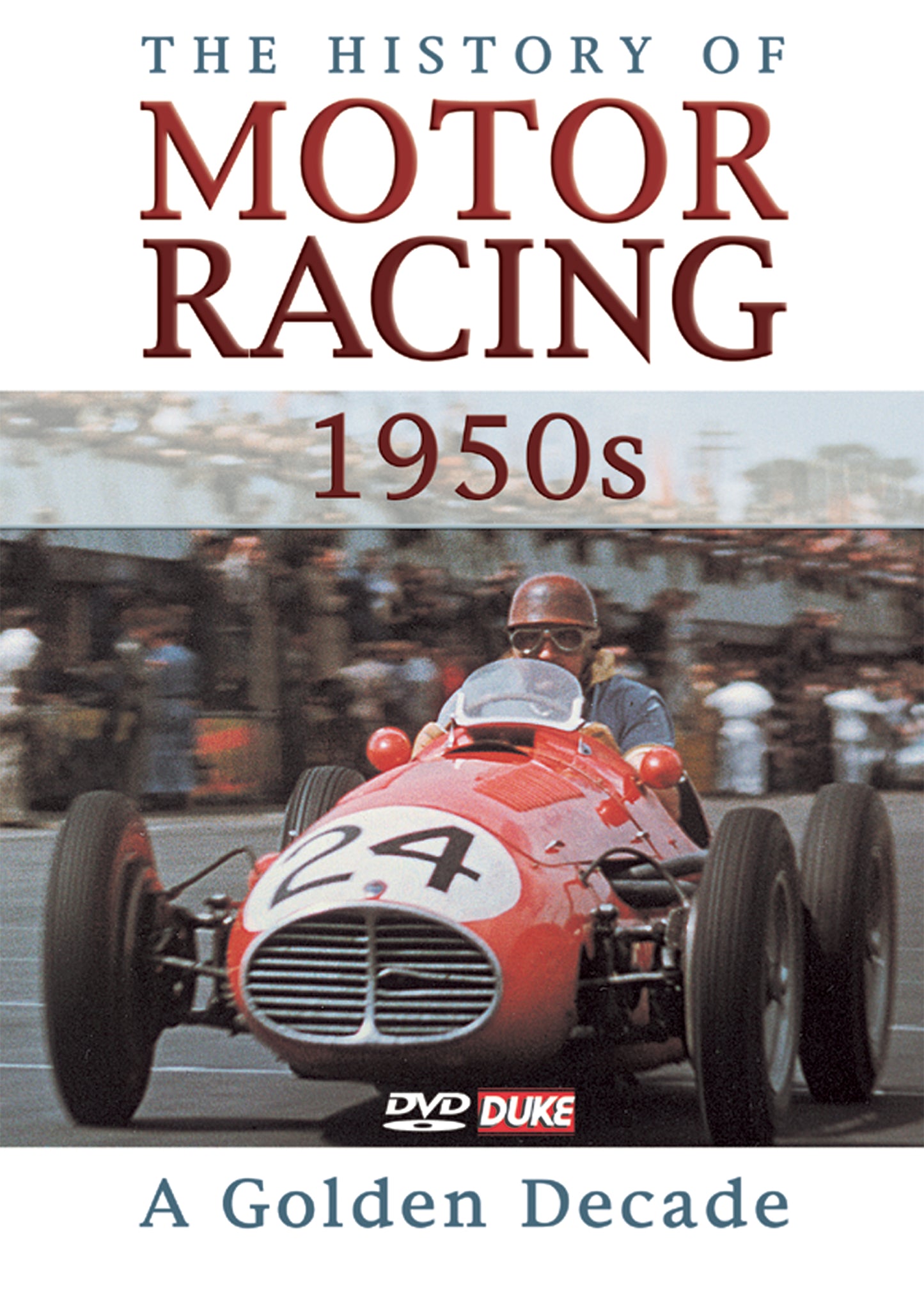 History of Motor Racing: 1950s cover art