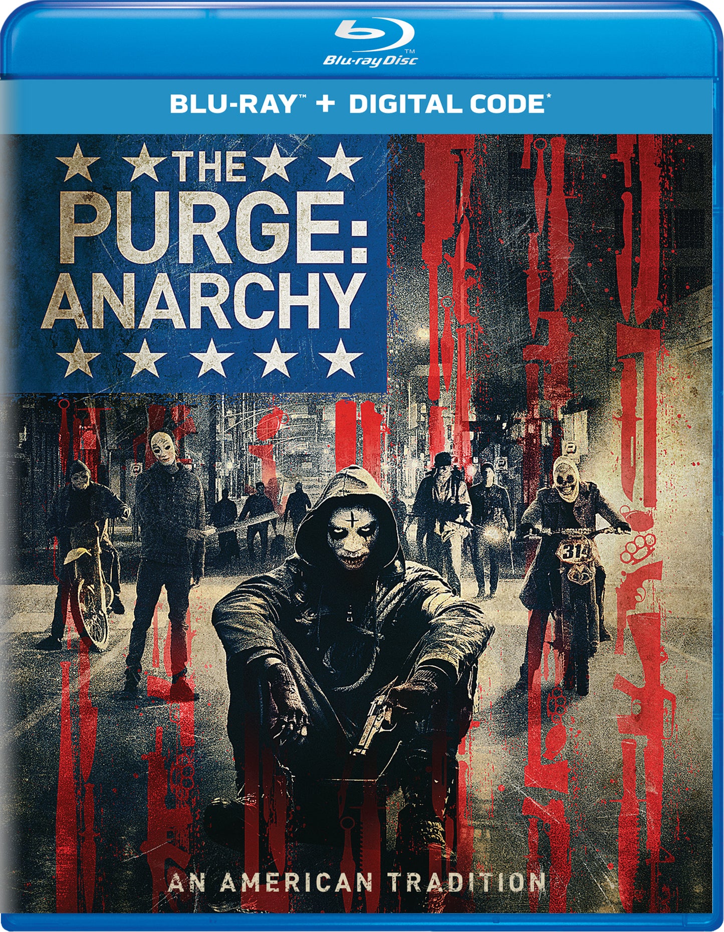 Purge: Anarchy [Includes Digital Copy] [Blu-ray] cover art