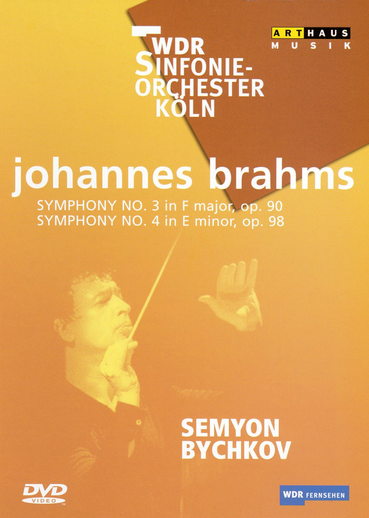 Johannes Brahms - Symphony No.3, 4 cover art