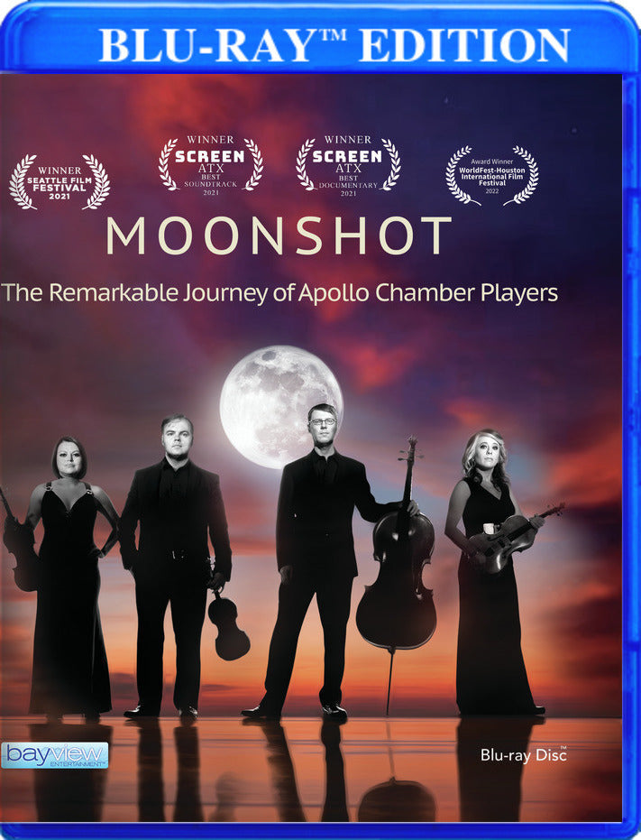 Moonshot: The Remarkable Journey of Apollo Chamber Players [Blu-ray] cover art