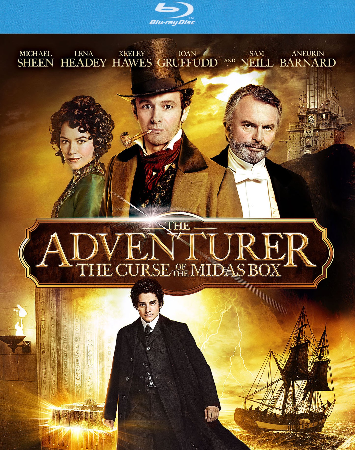 Adventurer: The Curse of the Midas Box [Blu-ray] cover art