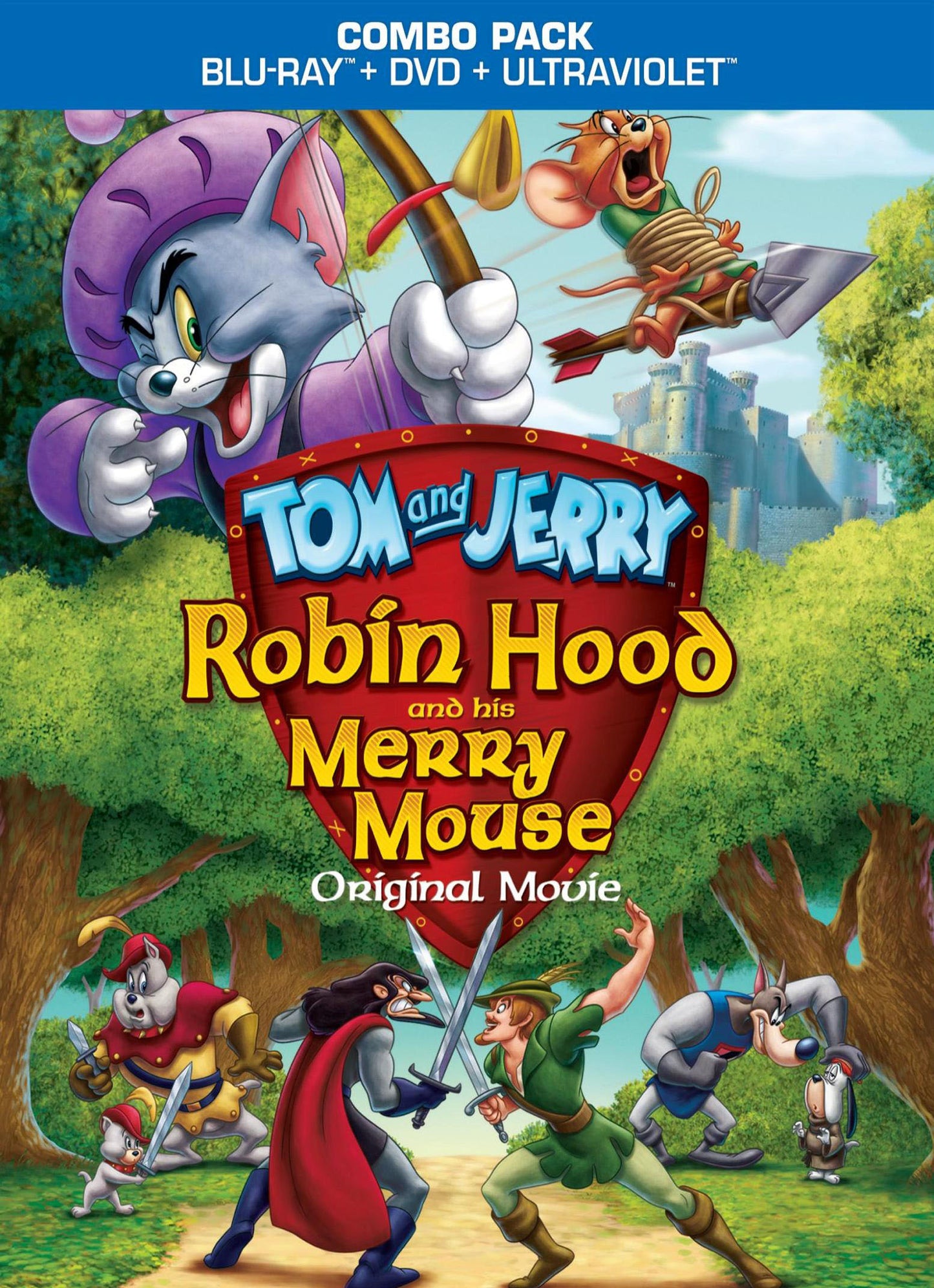 Tom and Jerry: Robin Hood and His Merry Mouse [Blu-ray] cover art