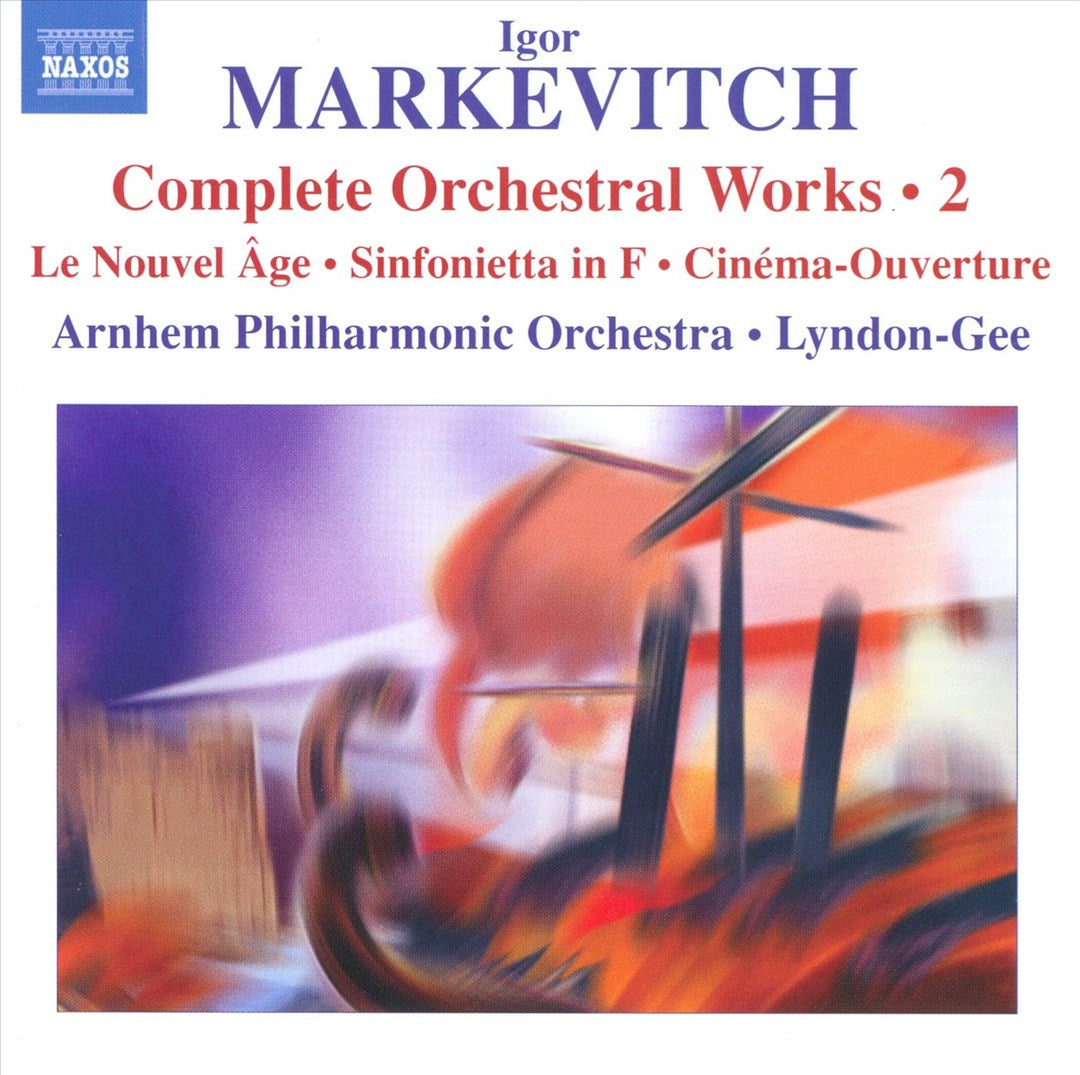 Igor Markevitch: Complete Orchestral Works, Vol. 2 cover art