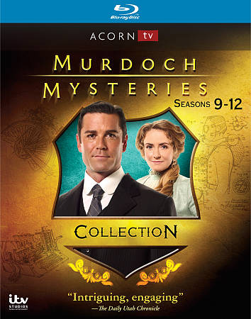 Murdoch Mysteries: Series 9-12 Collection [Blu-ray] cover art