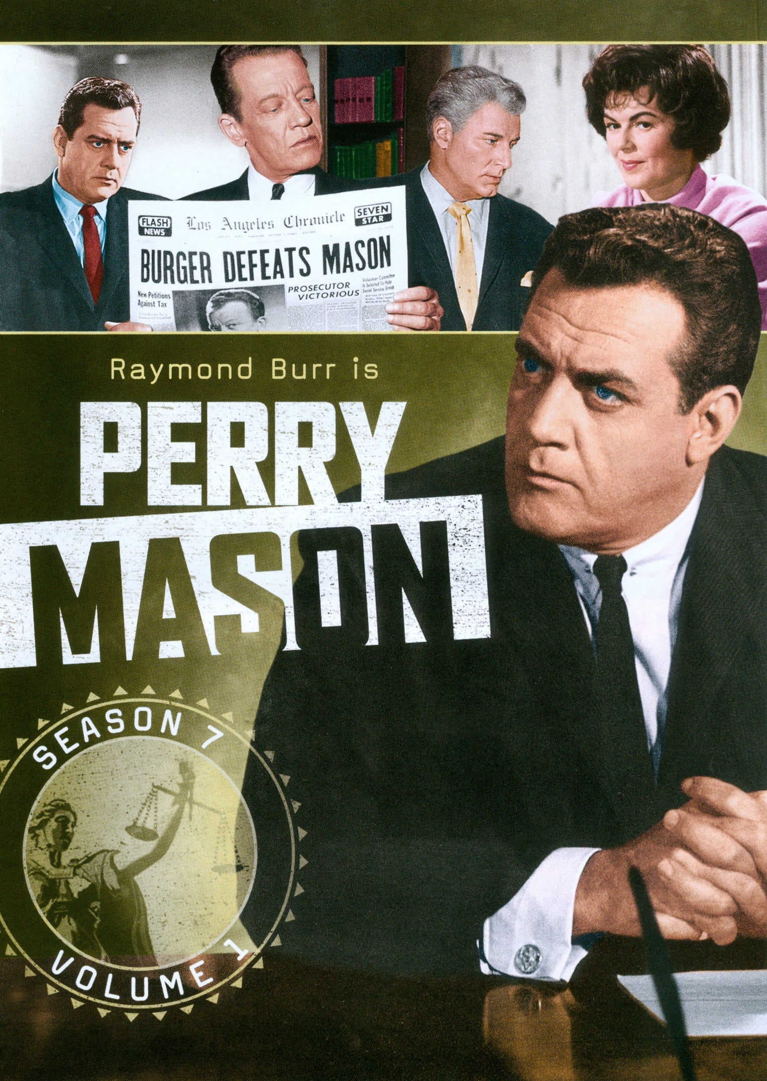 Perry Mason: Season 7, Vol. 1 [4 Discs] cover art