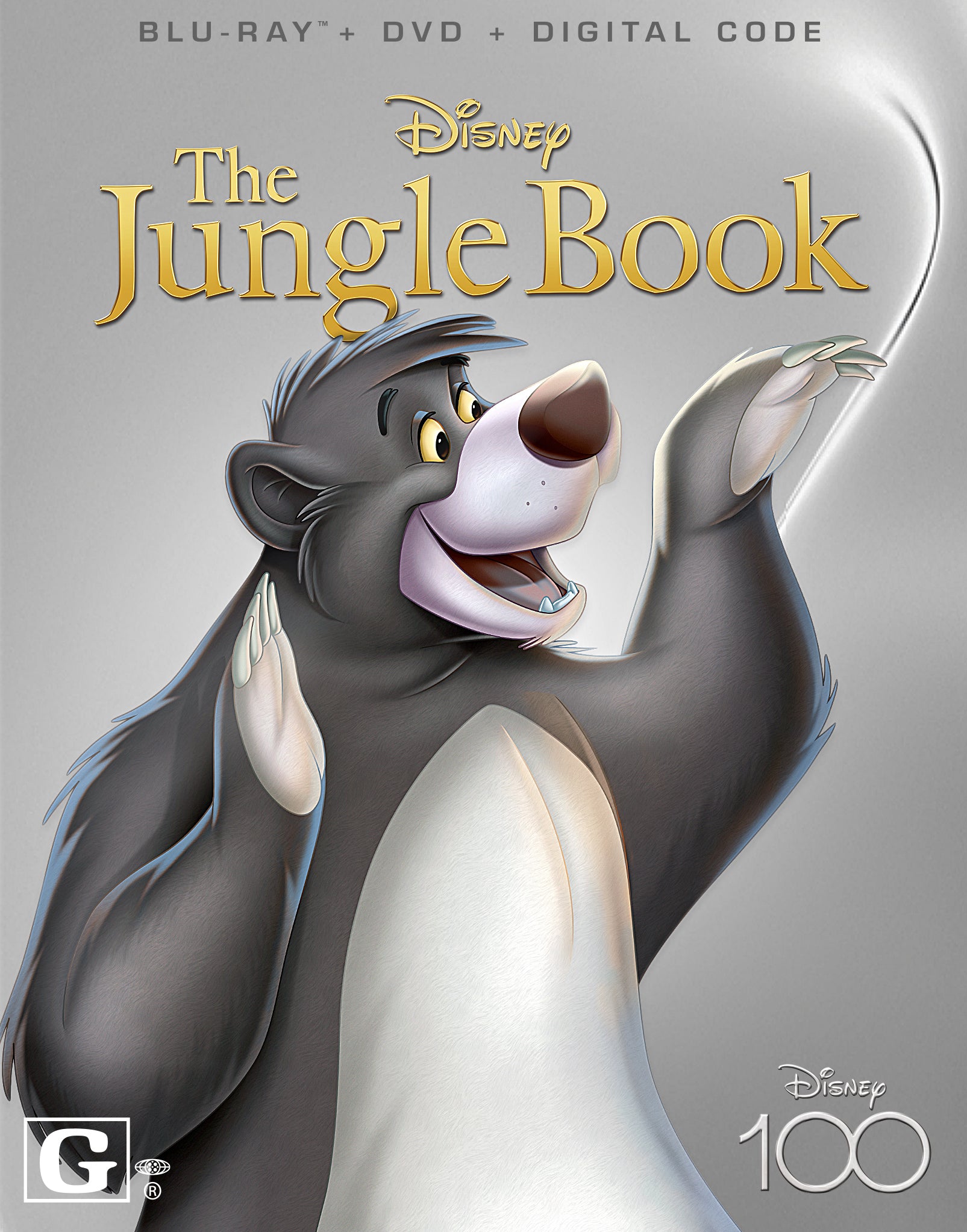 Jungle Book [Includes Digital Copy] [Blu-ray/DVD] cover art