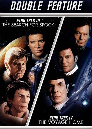 Star Trek III/Star Trek IV cover art