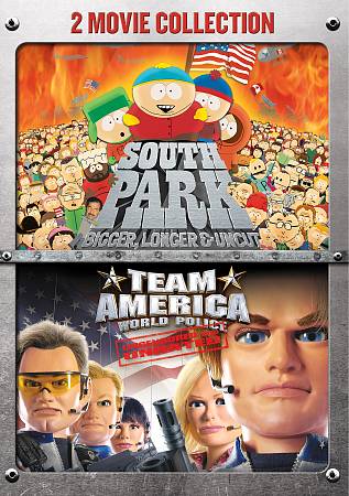 South Park: Bigger, Longer & Uncut/Team America: World Police cover art