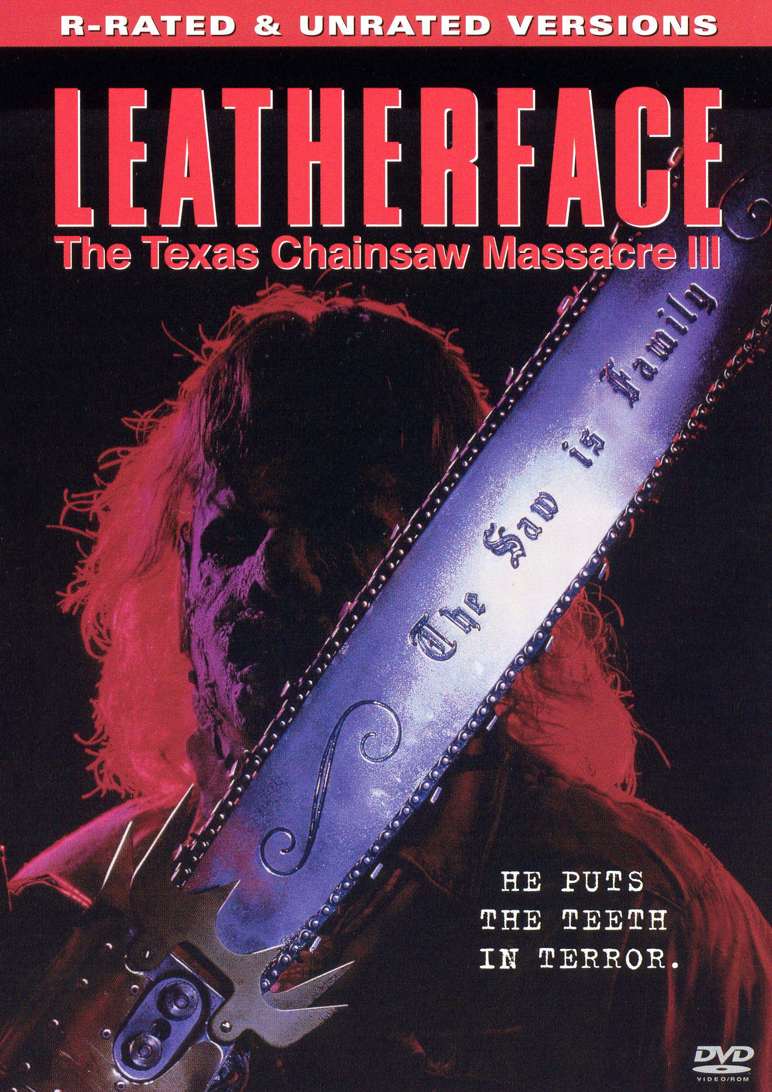 Leatherface: The Texas Chainsaw Massacre III cover art