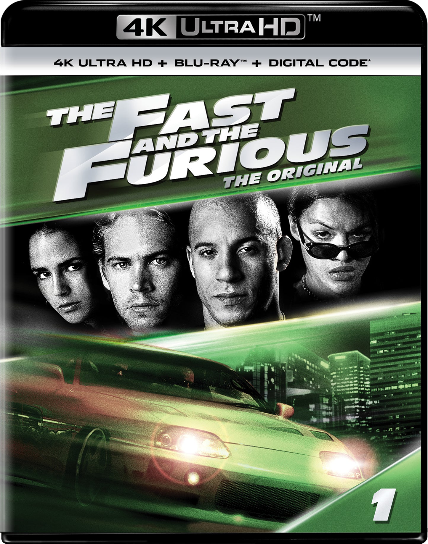 Fast and the Furious [Includes Digital Copy] [4K Ultra HD Blu-ray/Blu-ray] cover art