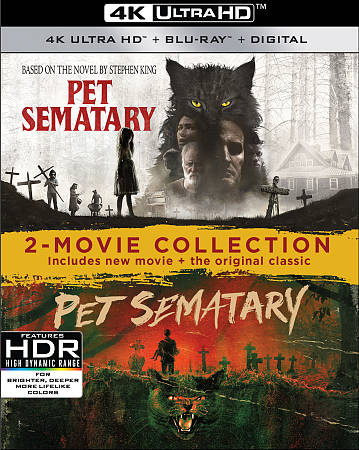 Pet Sematary: 2-Movie Collection (1989/2019) cover art
