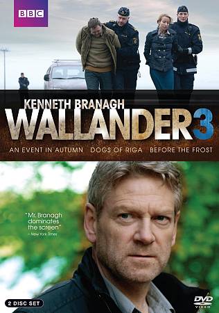 Wallander: Series 3 - An Event in Autumn/The Dogs of Riga/Before the Frost cover art