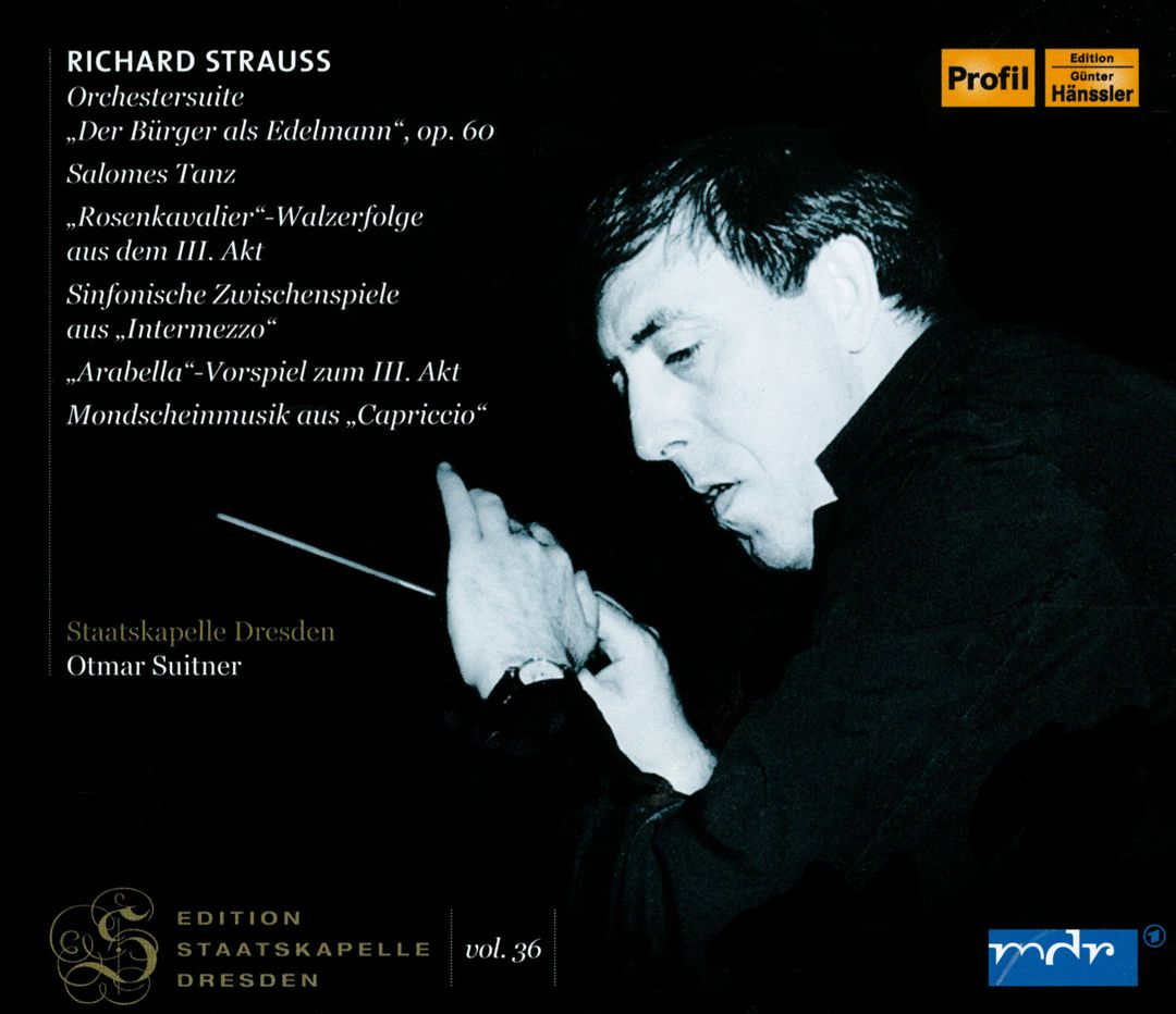 Edition Staatskapelle Dresden, Vol. 36: Richard Strauss cover art
