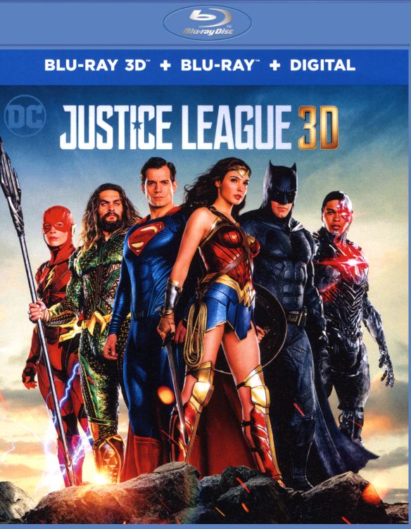 Justice League [3D] [Blu-ray] cover art