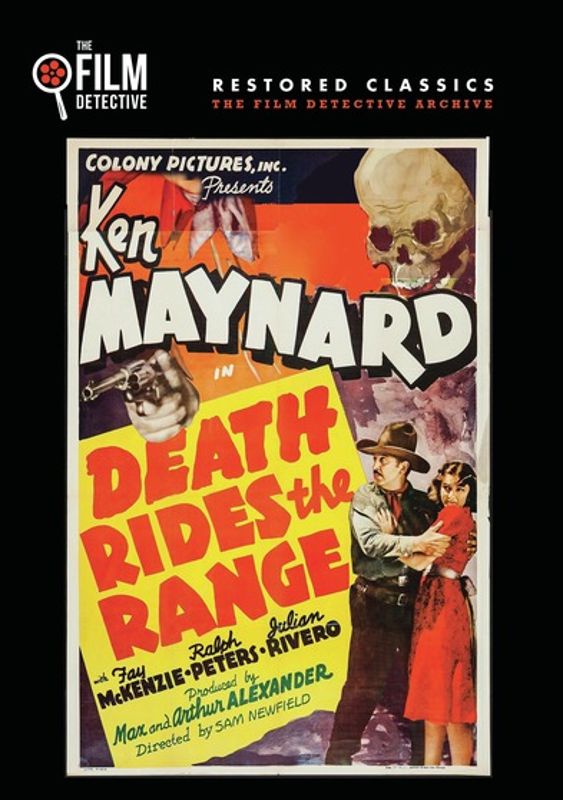Death Rides the Range cover art