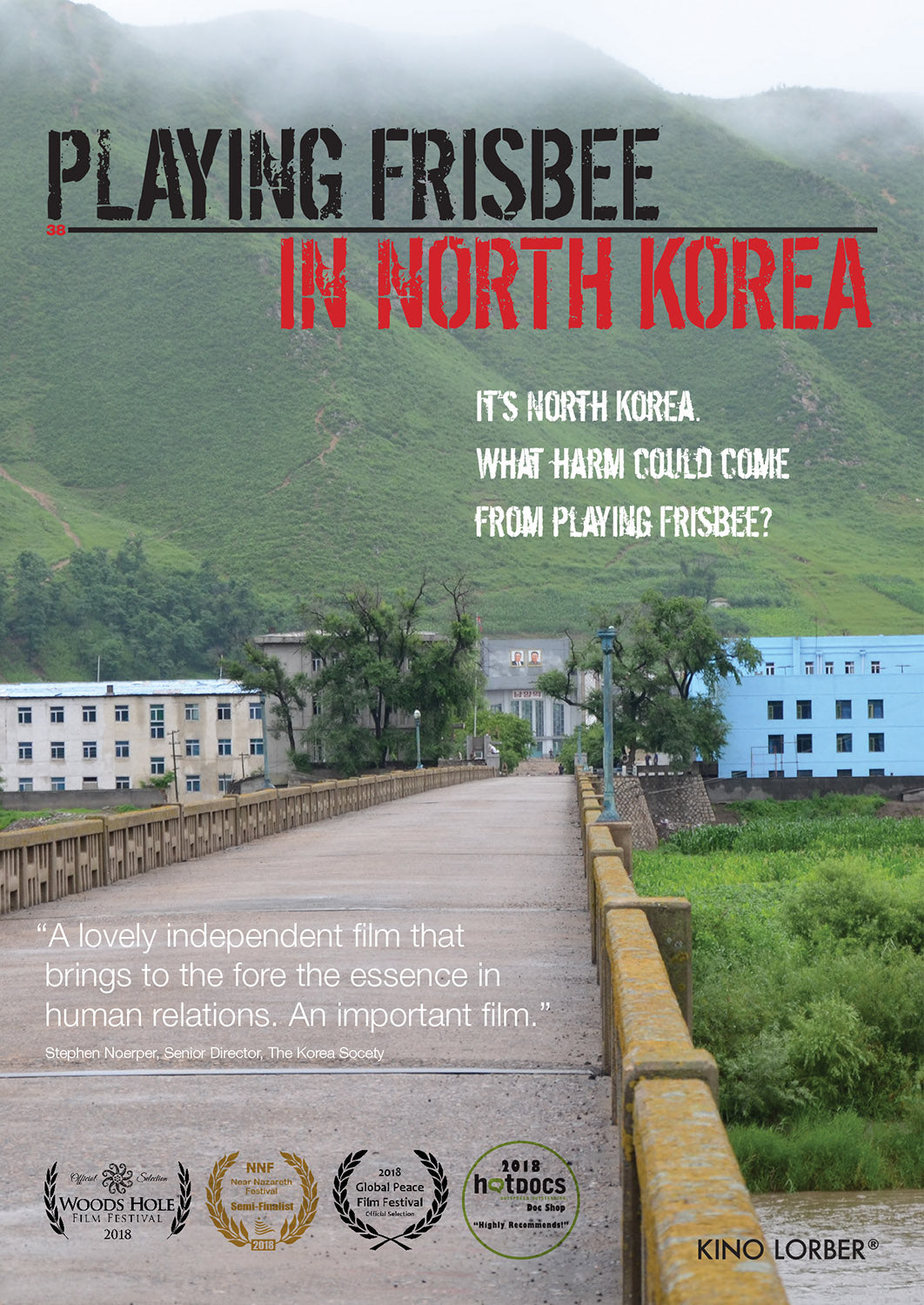 Playing Frisbee in North Korea cover art