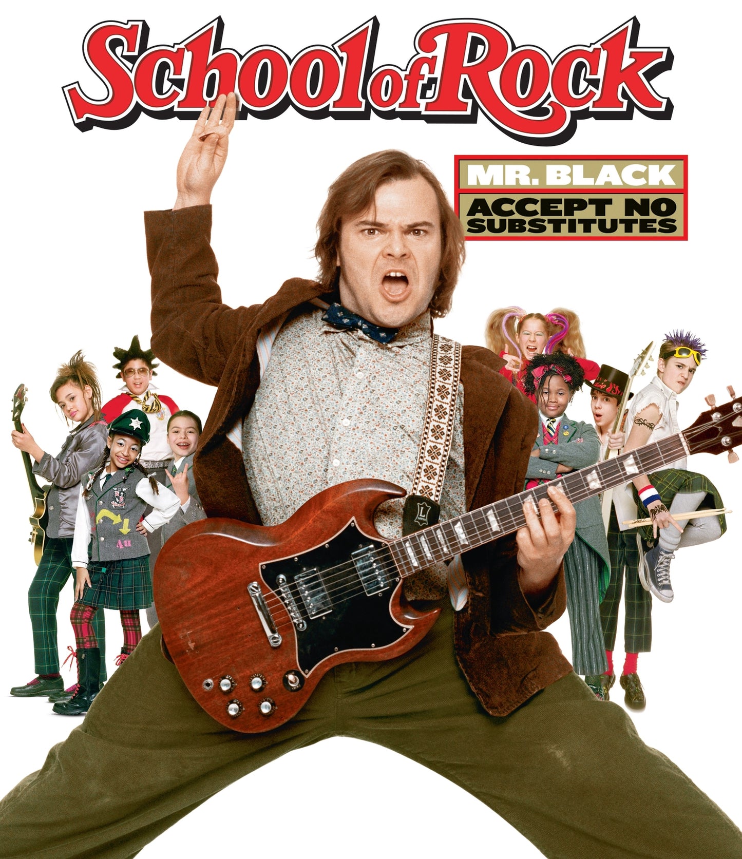 School of Rock [Blu-ray] cover art