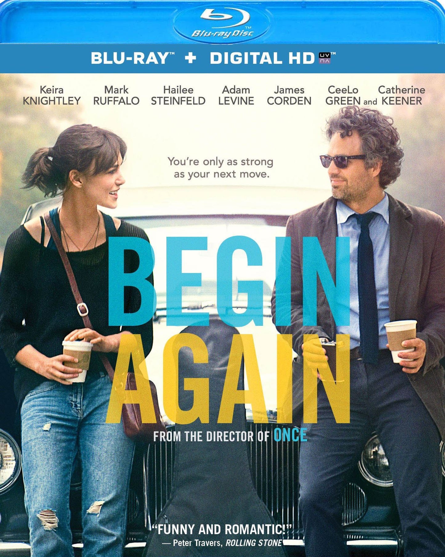 Begin Again [Includes Digital Copy] [Blu-ray] cover art