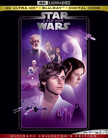 Star Wars: A New Hope [Includes Digital Copy] [4K Ultra HD Blu-ray/Blu-ray] cover art