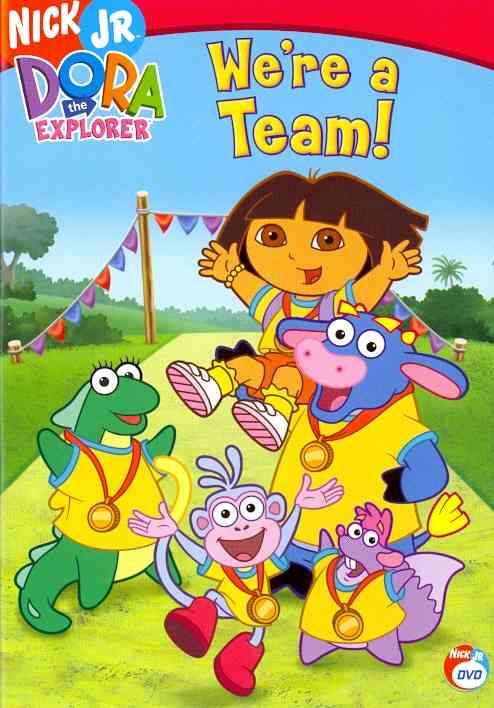 Dora the Explorer - We're a Team! cover art