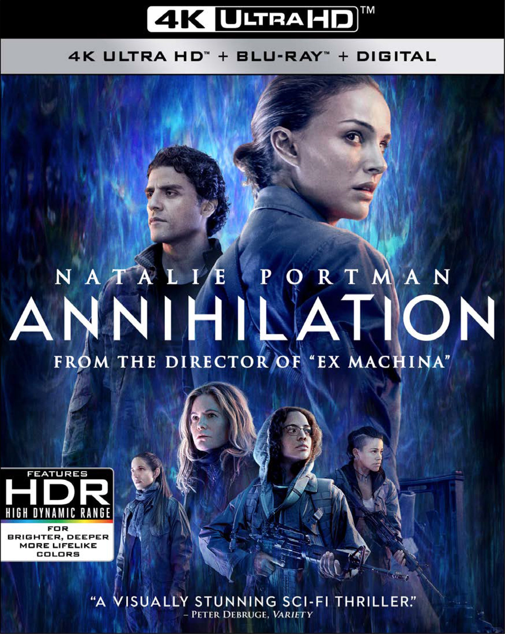 Annihilation [4K Ultra HD Blu-ray/Blu-ray] cover art