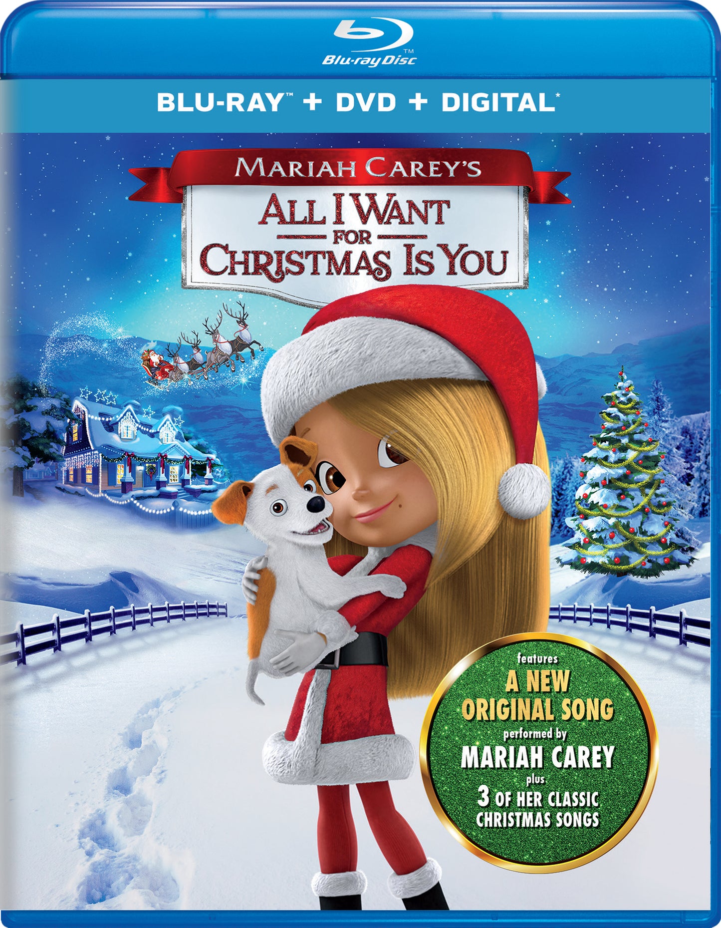 Mariah Carey's All I Want for Christmas Is You [Blu-ray] cover art