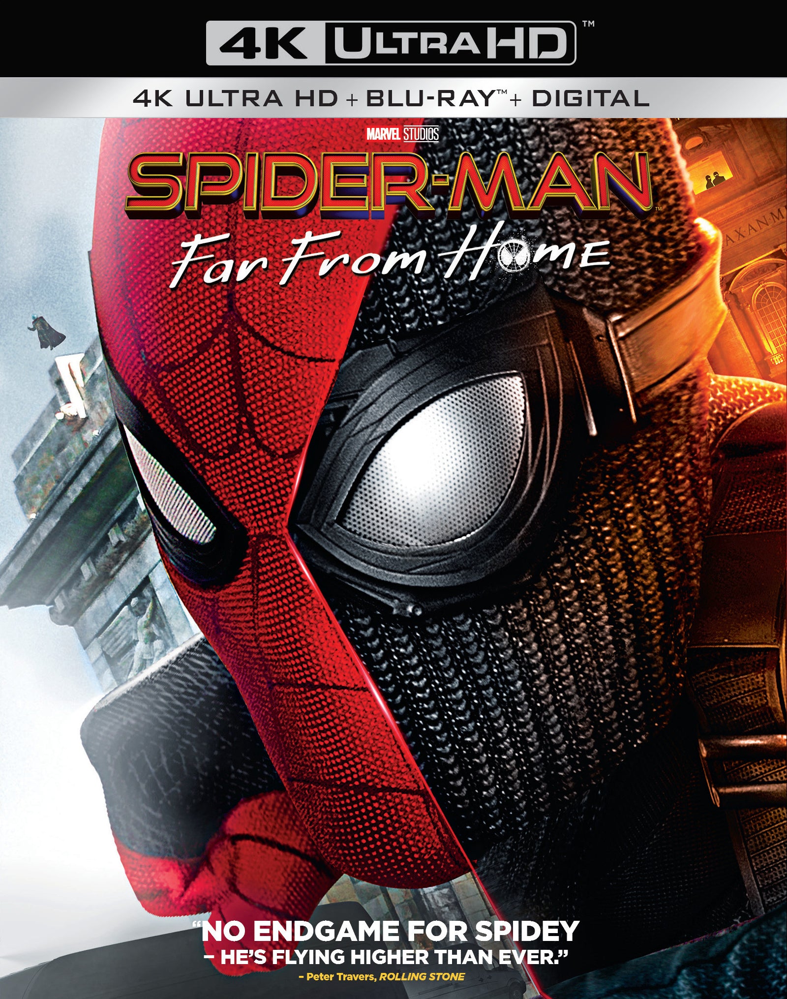 Spider-Man: Far From Home [Includes Digital Copy] [4K Ultra HD Blu-ray/Blu-ray] cover art