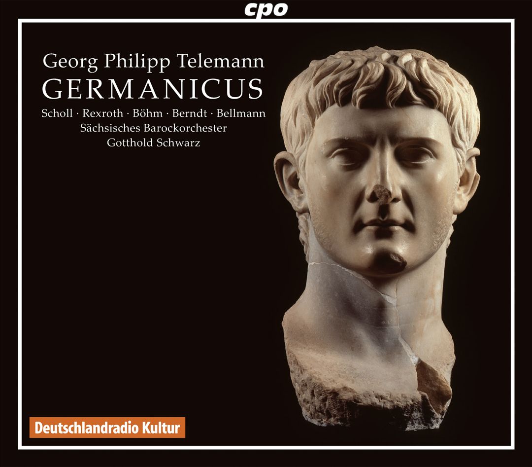 Georg Philipp Telemann: Germanicus cover art