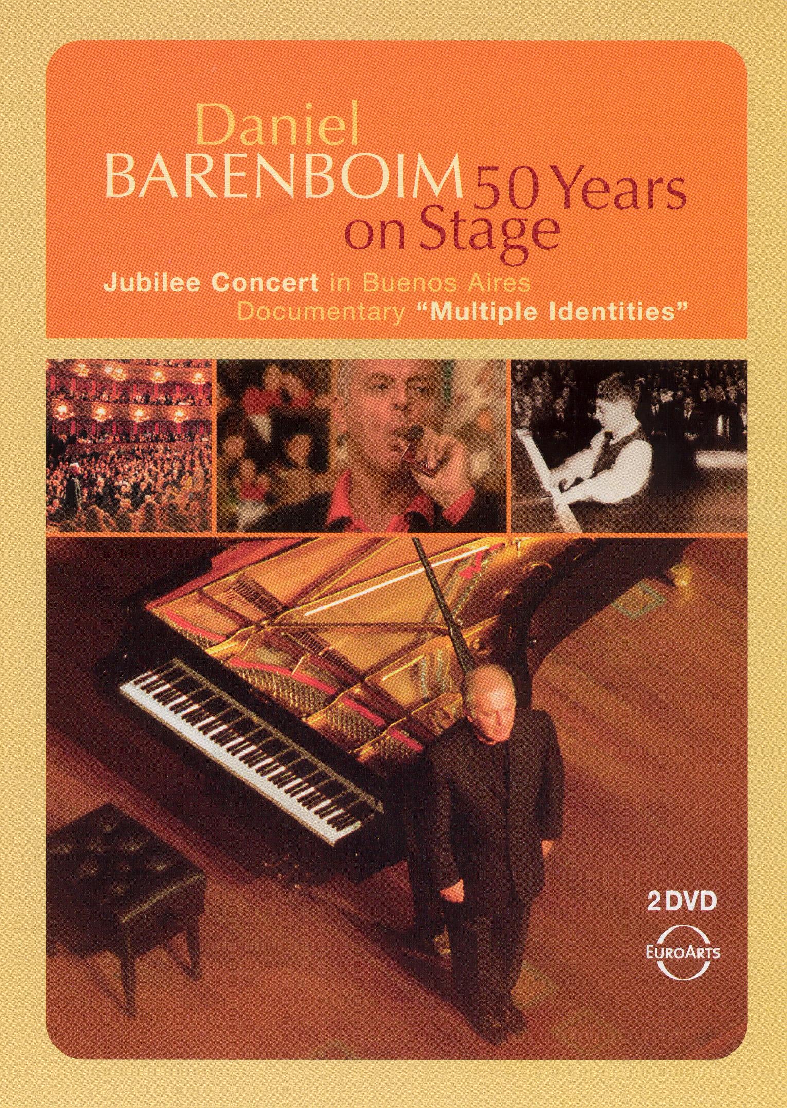 Daniel Barenboim - 50 Years On Stage (2 Dvd) cover art