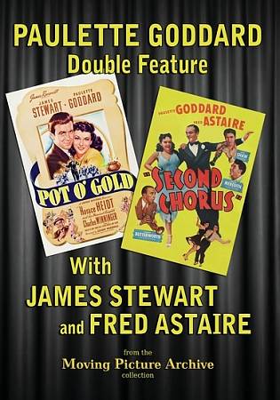 Paulette Goddard  Double Feature: Pot O'Gold/Second Chorus cover art