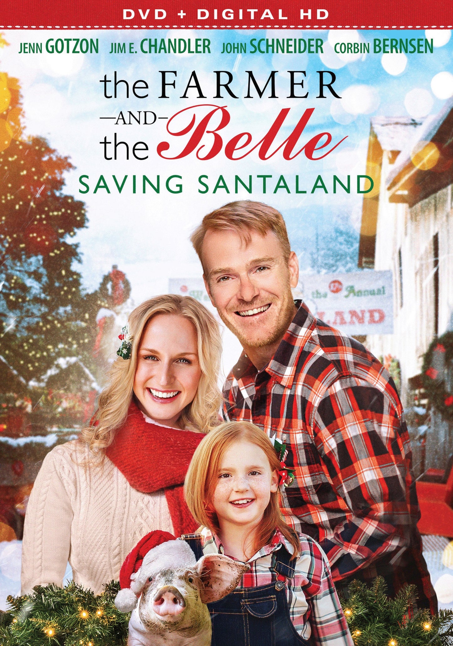 Farmer and the Belle: Saving Santaland [DVD] cover art