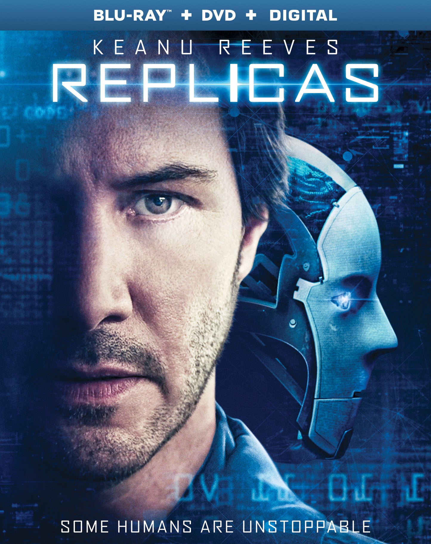 Replicas [Includes Digital Copy] [Blu-ray/DVD] cover art