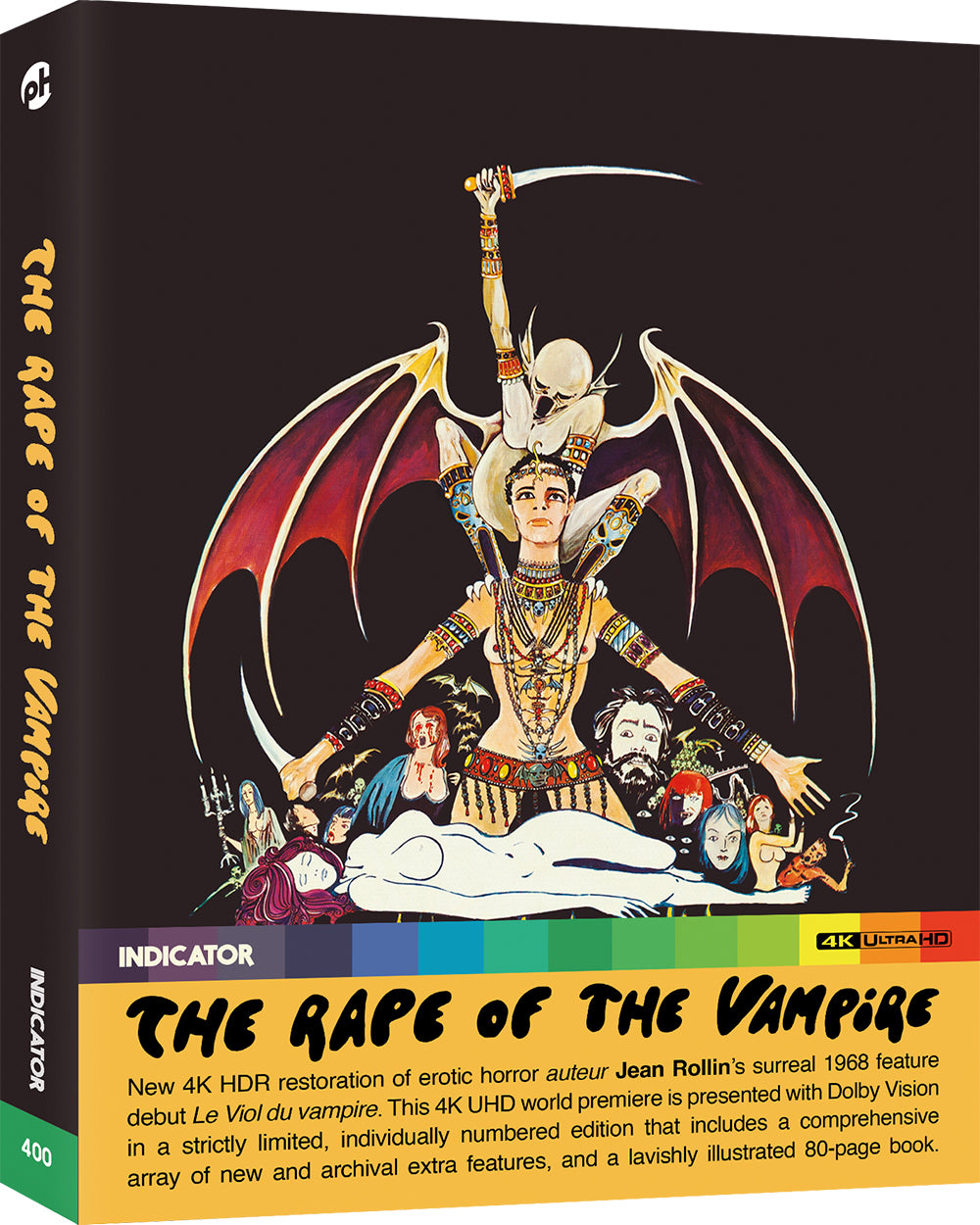 Rape of the Vampire [4K Ultra HD Blu-ray] cover art