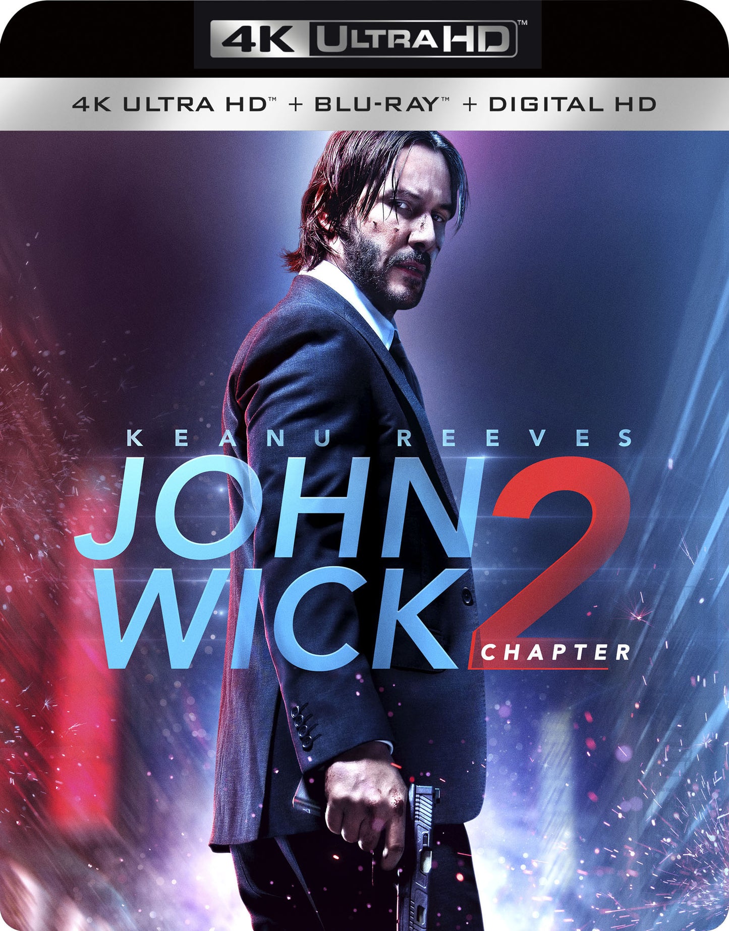 John Wick: Chapter 2 [Includes Digital Copy] [4K Ultra HD Blu-ray/Blu-ray] cover art