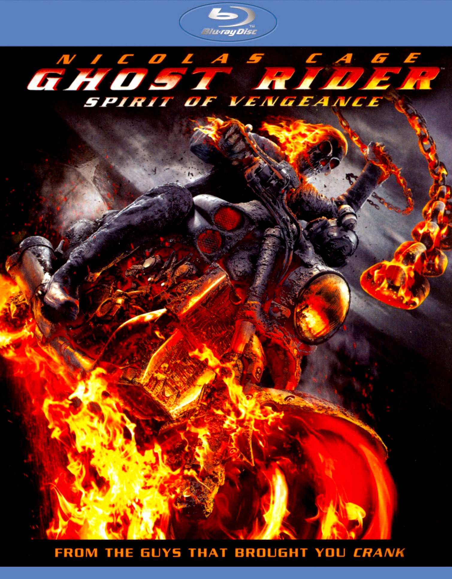 Ghost Rider: Spirit of Vengeance [Includes Digital Copy] [Blu-ray] cover art