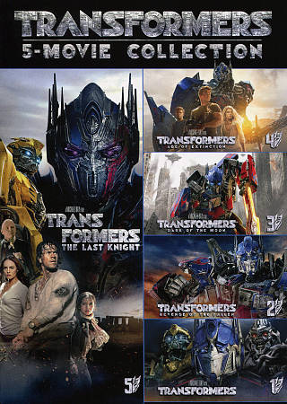 Transformers: The Ultimate Five Movie Collection cover art