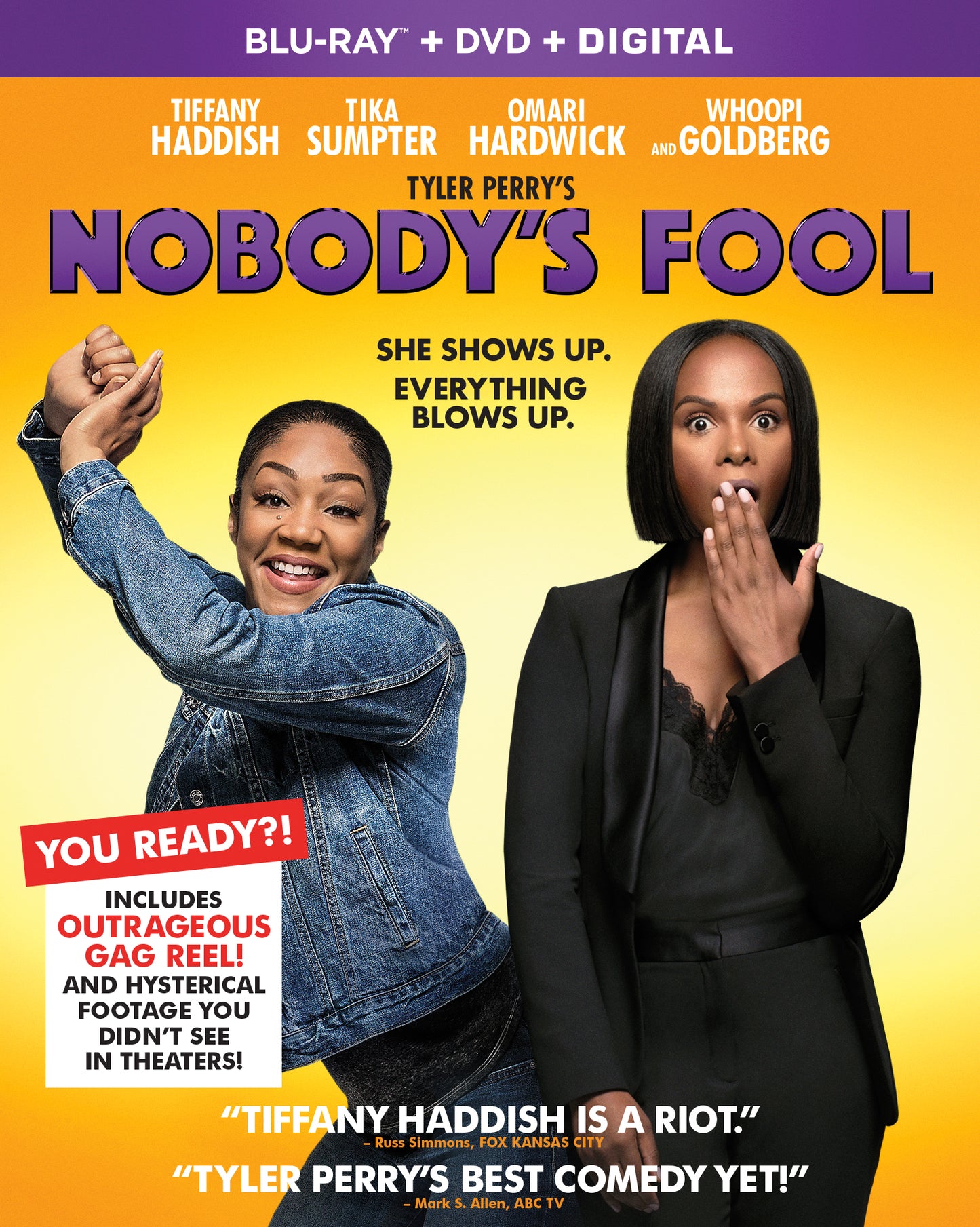 Nobody's Fool [Includes Digital Copy] [Blu-ray/DVD] cover art