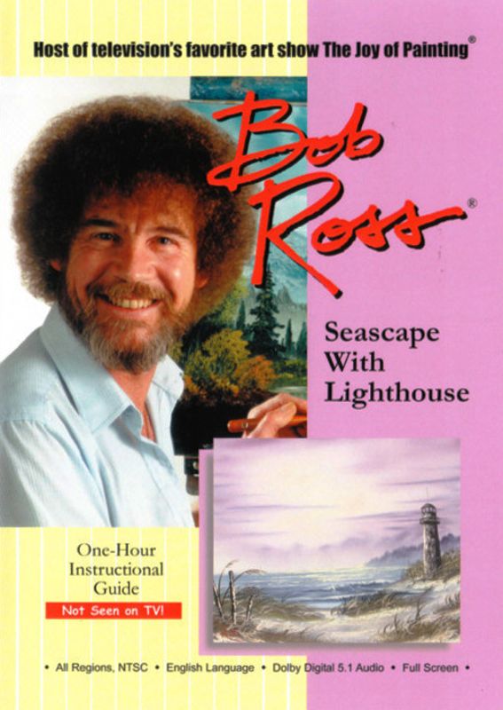 Bob Ross: Seascape with Lighthouse cover art
